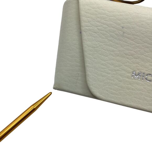 Michael Kors Eyeglass Frames Only Case Medellin 3010 52-16 140 Brown Tortoise - Picture 6 of 13